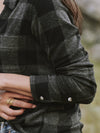 Legend™ Sweater Shirt - Charcoal Black Buffalo