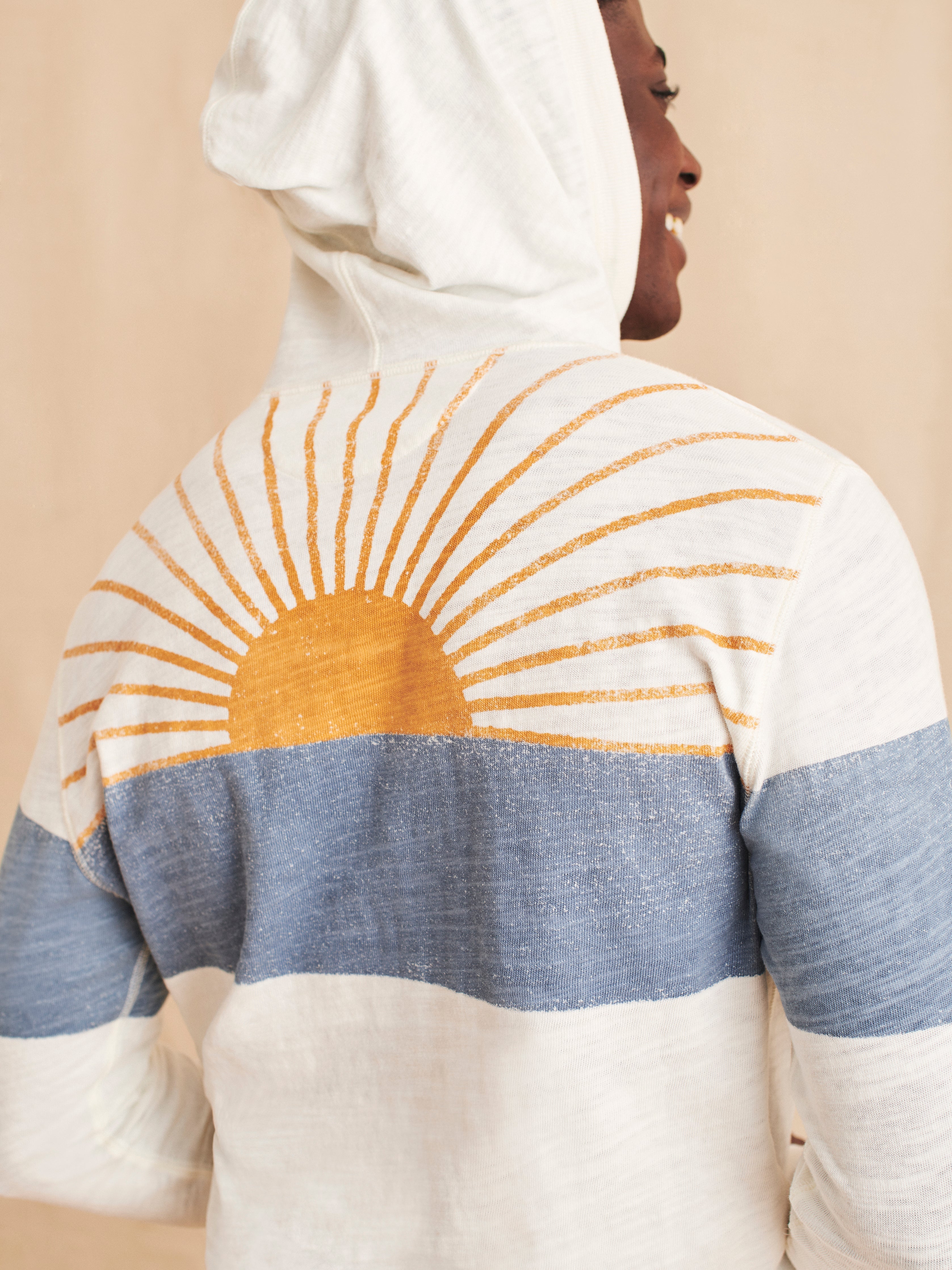 Sunwashed Sunray Hoodie - Ocean Sunrise