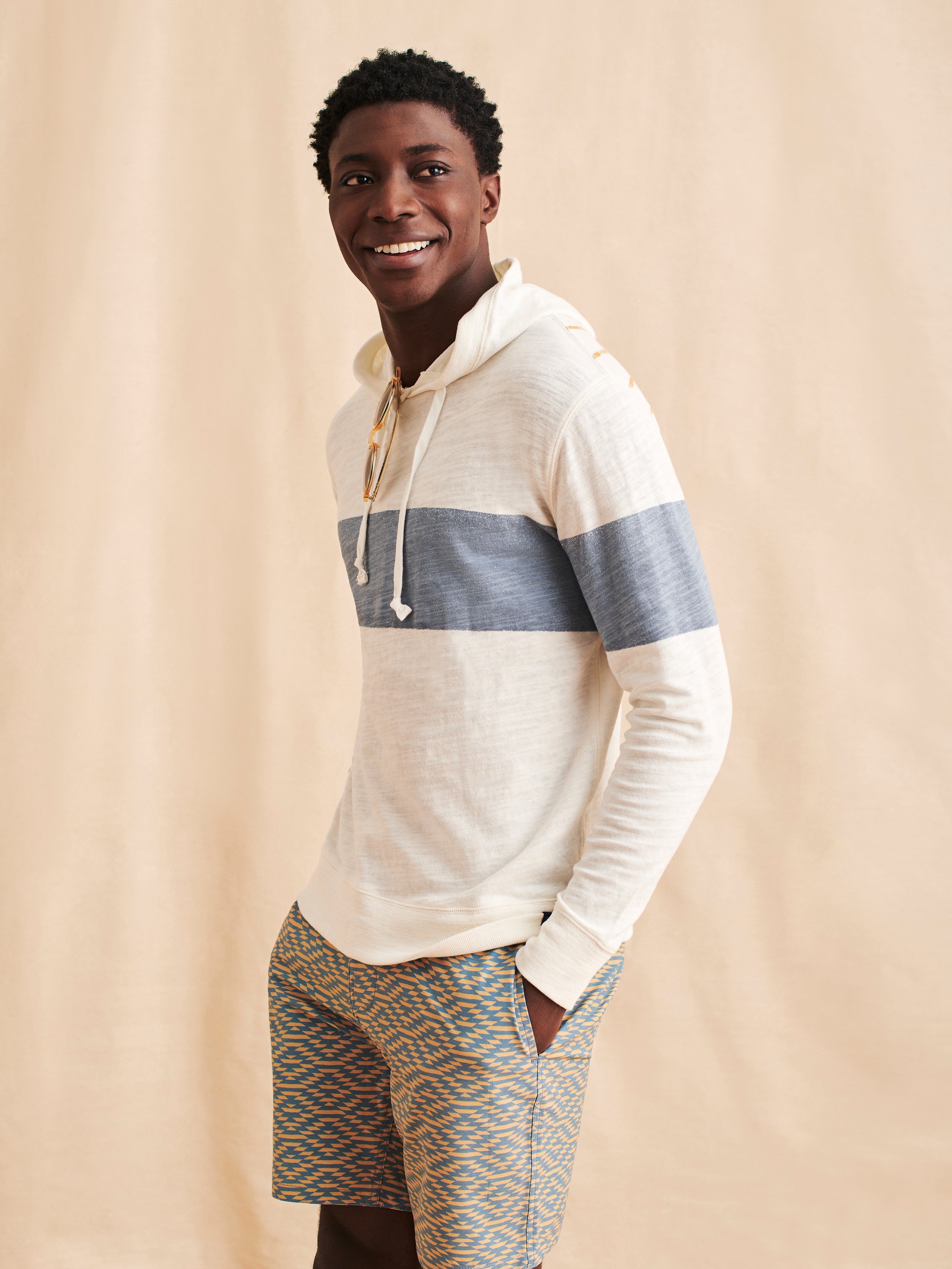 Sunwashed Sunray Hoodie - Ocean Sunrise